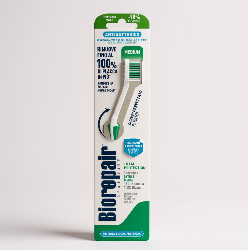 Biorepair Curve Proteção Total Escova Média